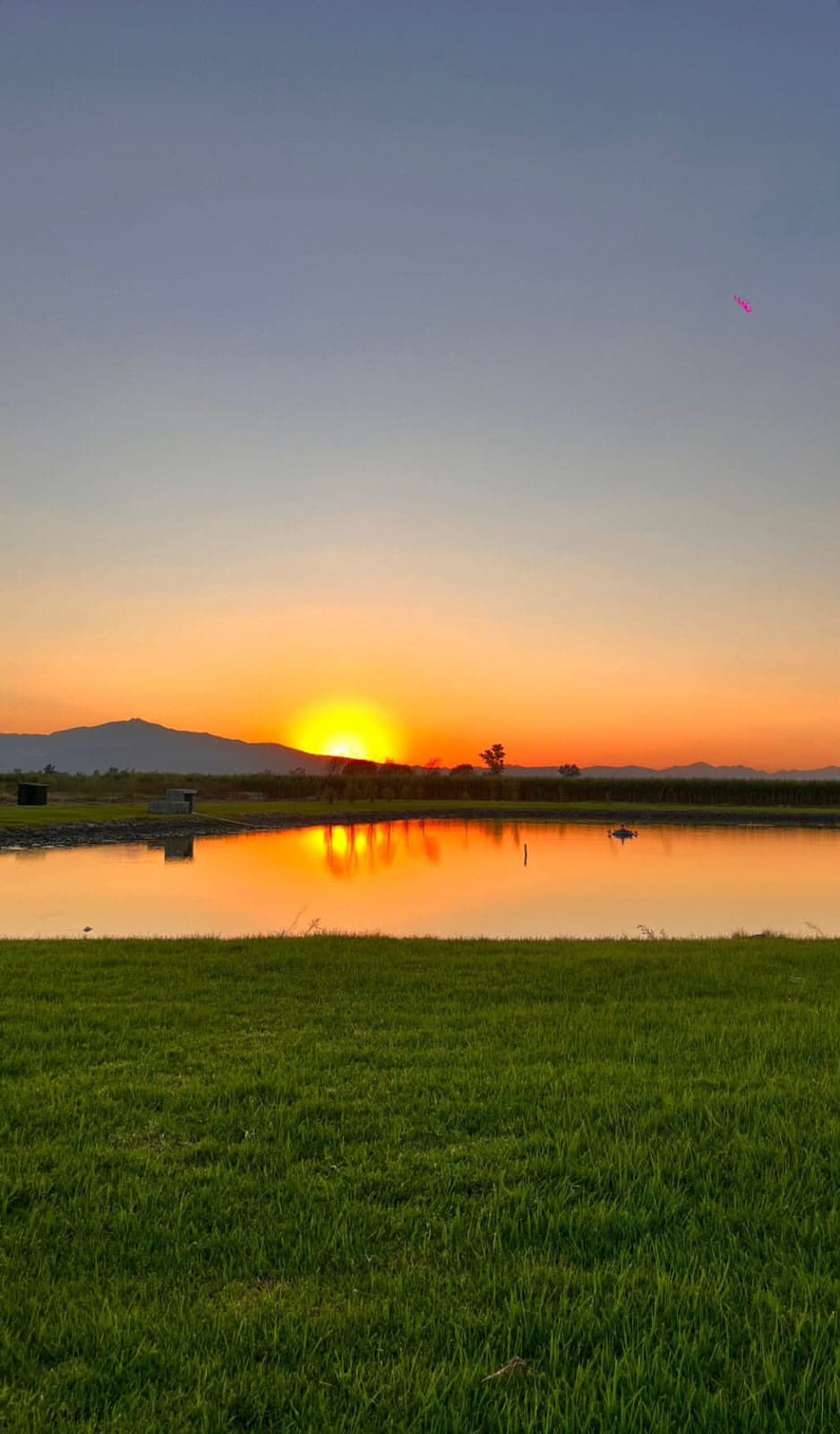 Atardecer frente al Cerro Grande de Ameca